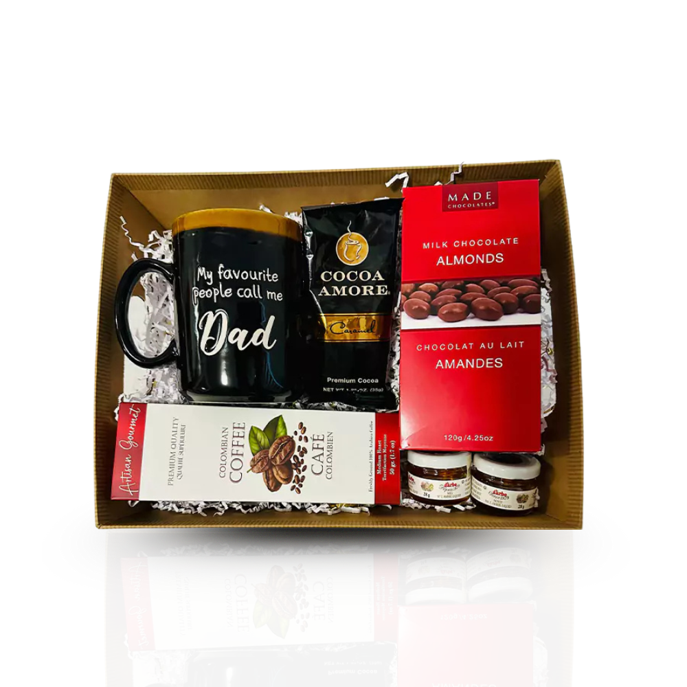 Relaxing Time for Dad Gift Box With 15oz Mug