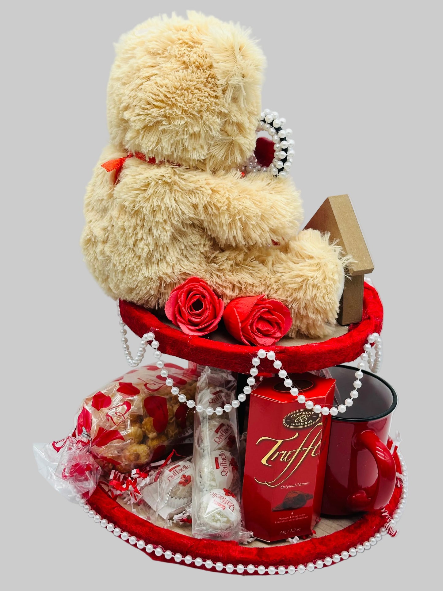 Valentines Love Tower Gift Hamper (2-Tier)