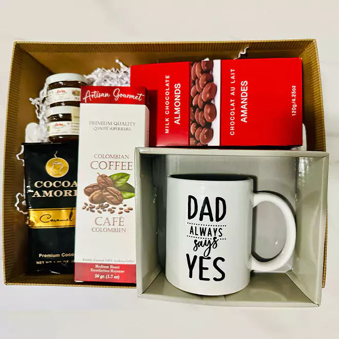 Relaxing Time for Dad Gift Box With 11oz Mug