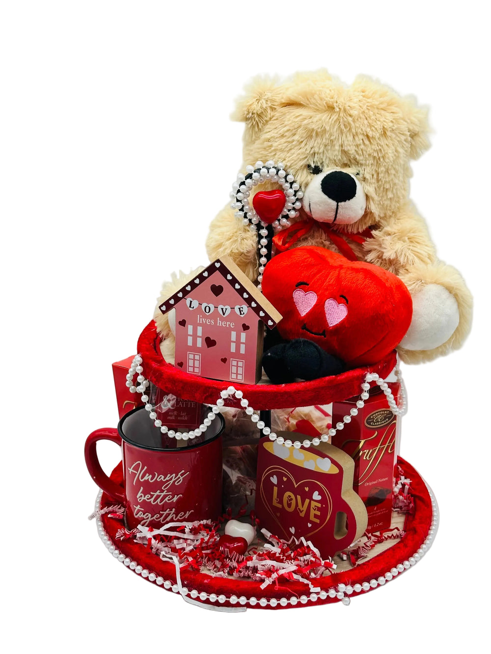 Valentines Love Tower Gift Hamper (2-Tier)