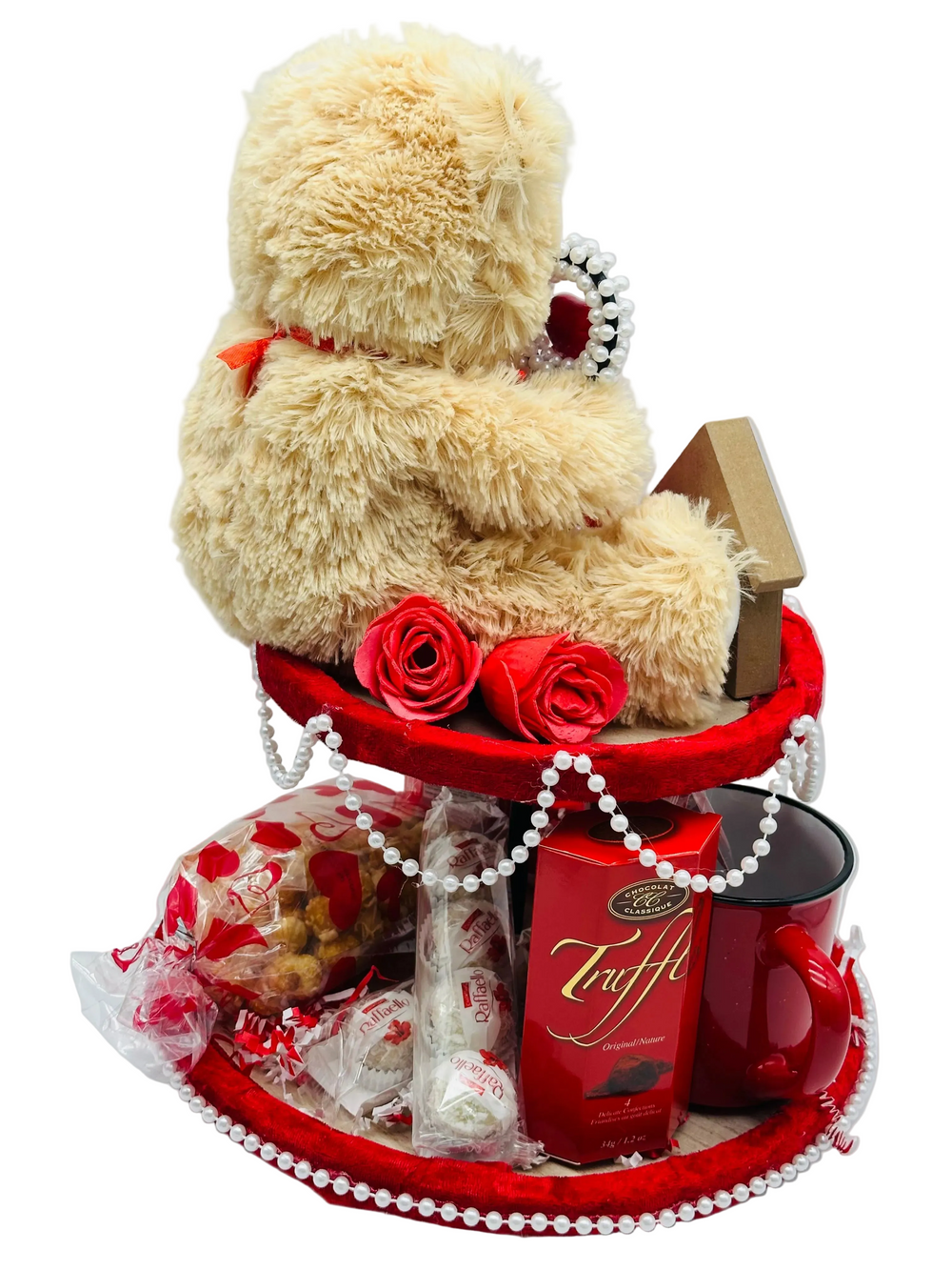 Valentines Love Tower Gift Hamper (2-Tier)
