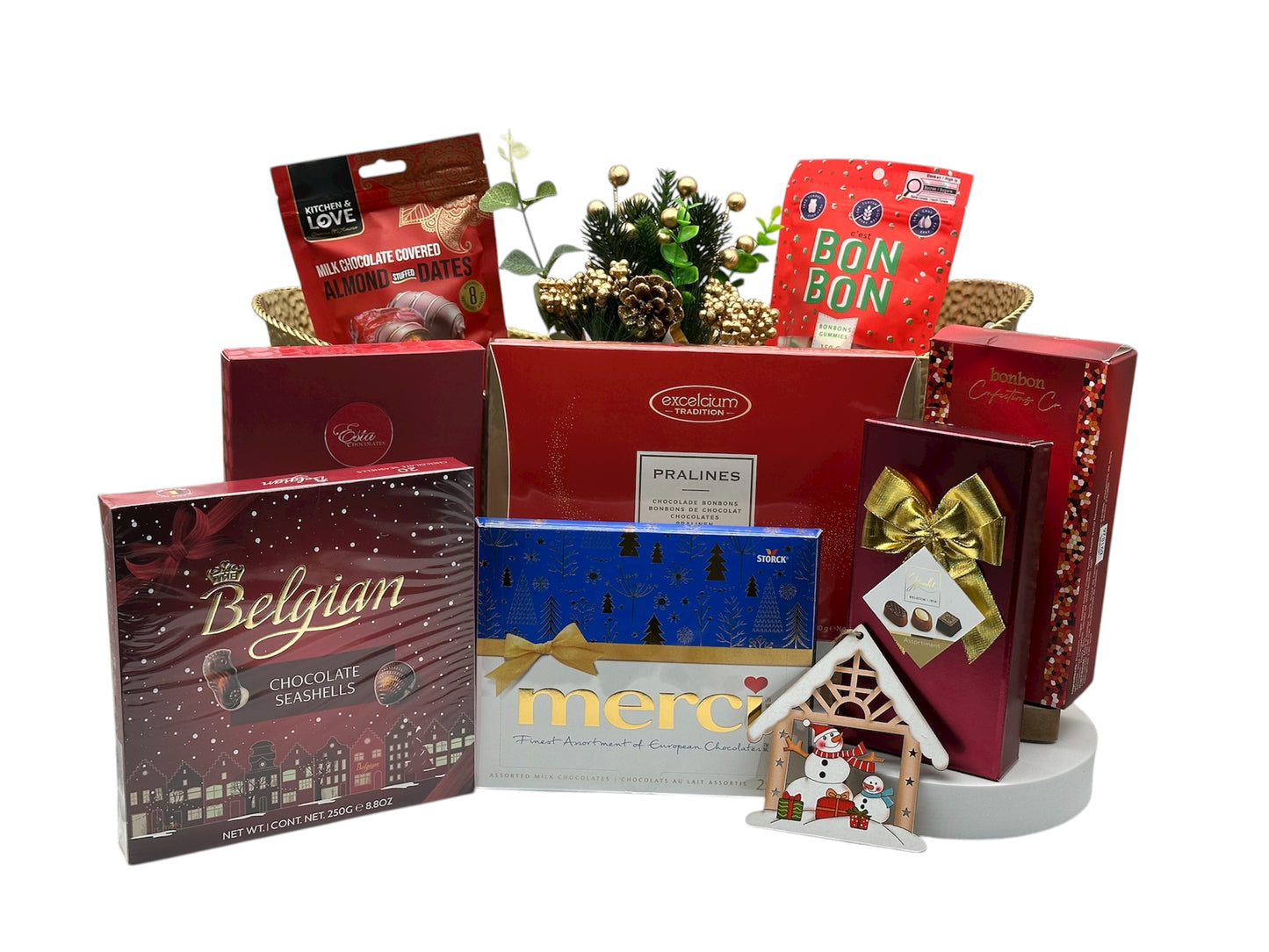 Luxury Christmas Chocolate Hamper