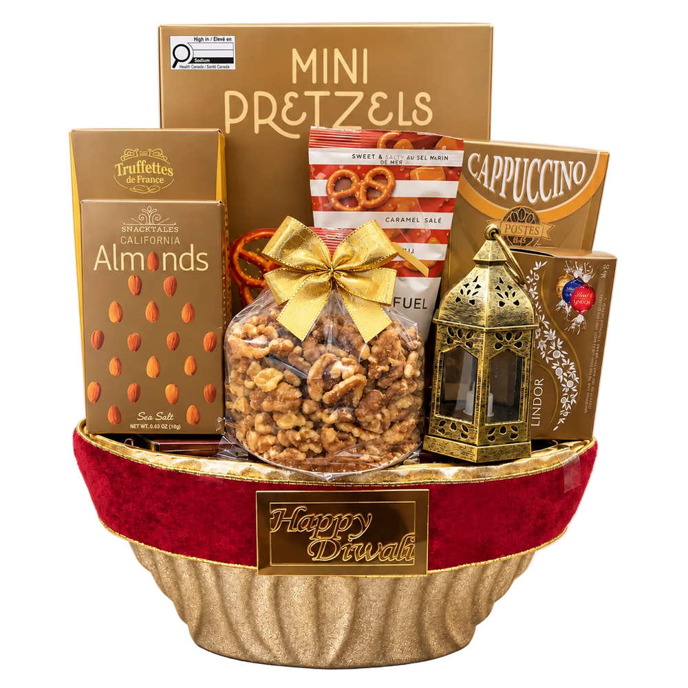 Golden Glow Diwali Gift Basket