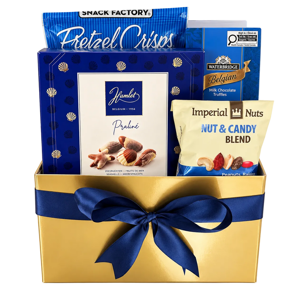 Royal Blue Chocolate & Snack Gift Box