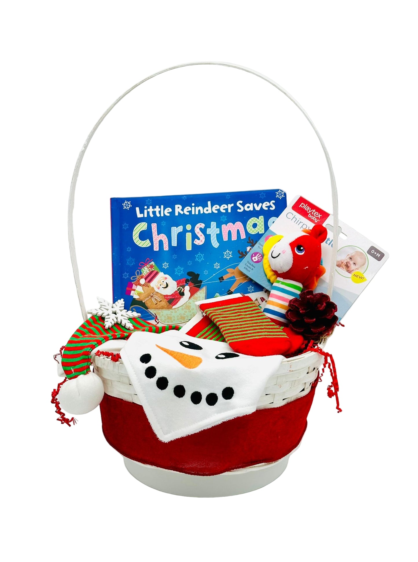 Baby’s First Christmas Gift Basket