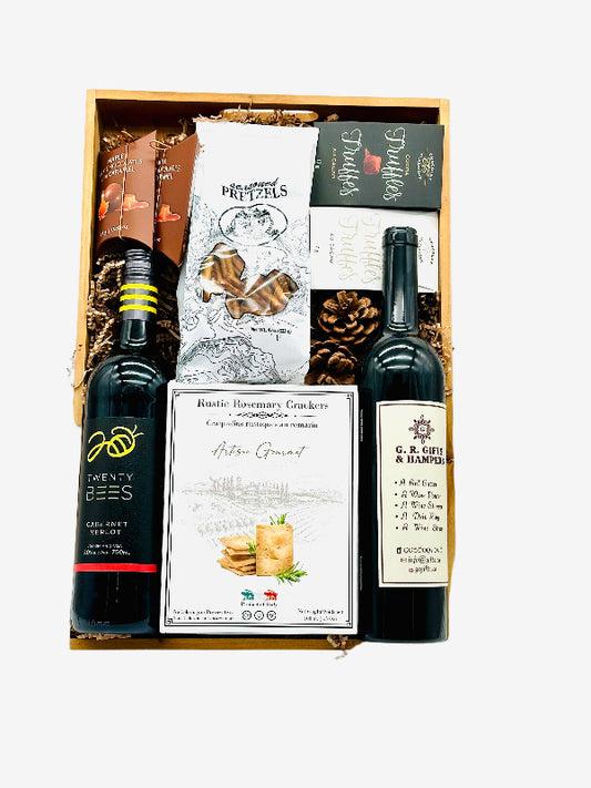 Wine & Gourmet Gift Tray